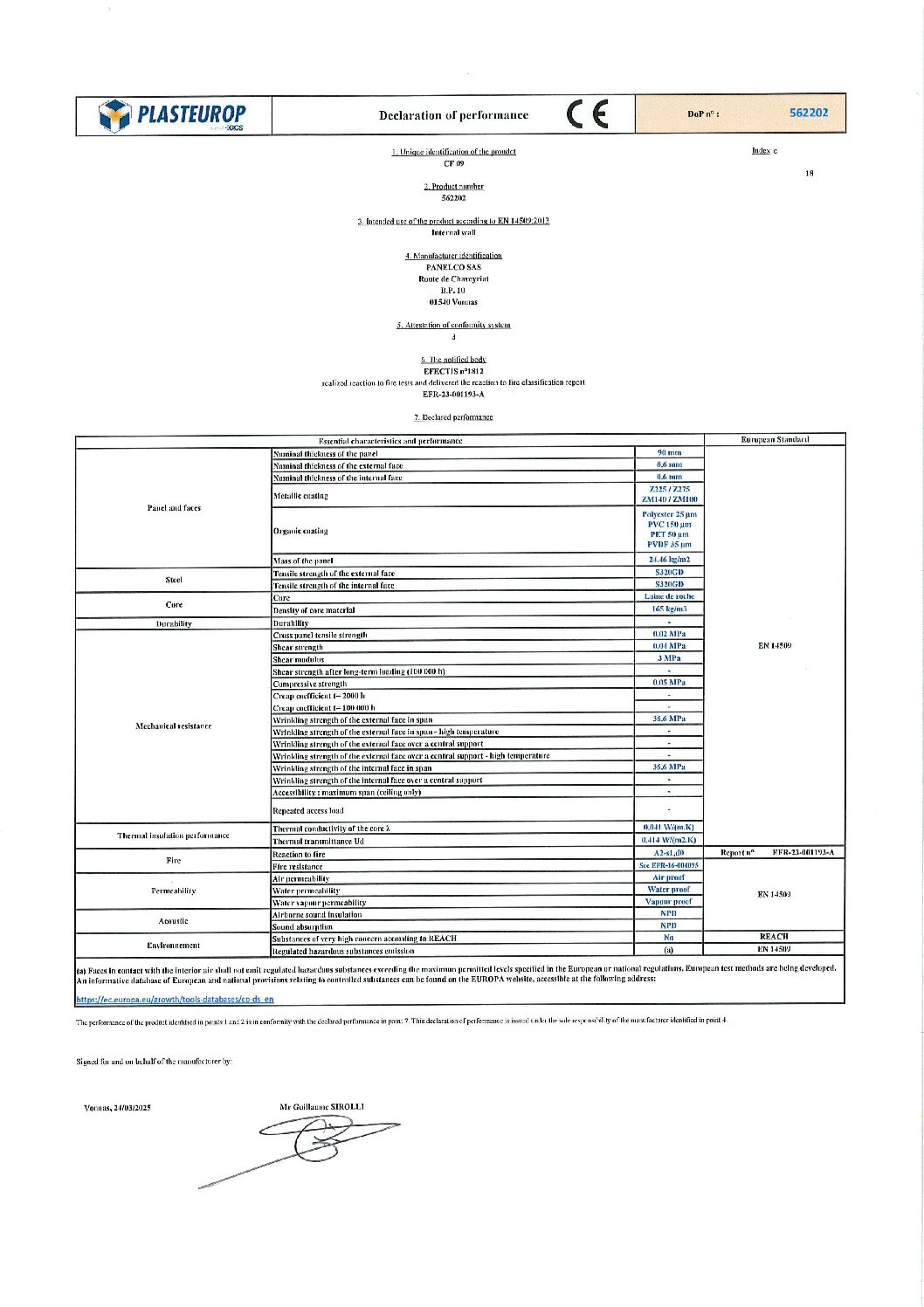 Aperçu de DoP CF09 562202 c EN